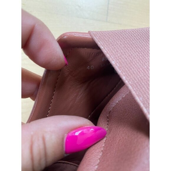 MATT & Nat BNWT Vegan Leather Slip On Sneaker "Lucas" New Dark Pink - Picture 6 of 7